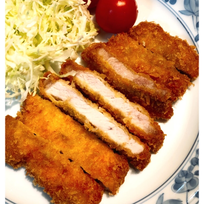 卵なしで簡単!絶品★とんかつ